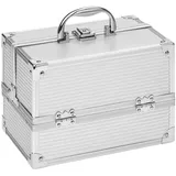 clauss Kosmetikkoffer silber, 23x15x15 cm