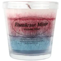 Kerzenfarm Hahn Eisenkraut-Minze Duftkerze 100 g weiß