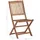 vidaXL Gartenstuhl 48,5 x 57 x 91 cm akazie/braun 2 St.