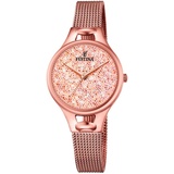 Festina Mademoiselle F20333/2 Damenarmbanduhr - Goldfarben/Rosa