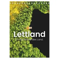 Calvendo Lettland - Ein faszinierendes Land. (Tischkalender 2026 DIN