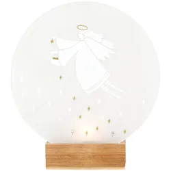 Glaspoesie Teelicht Engel Hingucker für die Weihnachtszeit von räder design Winterzeit Dekoration