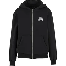 miss tee Mister Tee Hoodie Romantic Dreamers Ladies Fluffy Zip Hoody schwarz XS
