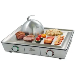 Solis Teppanyaki Grill 2000W 40x30cm beschichteter Grillbereich