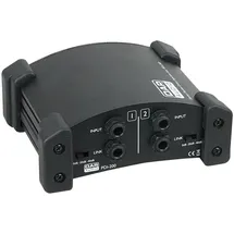 DAP AUDIO DAP-Audio PDI-200 Passive Stereo-DI-Box
