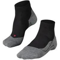 Falke RU4 Short Damen Socken 37-38 Schwarz/Grau