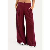 SMILODOX Jogginghose Vanea Bordeaux L