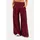 SMILODOX Jogginghose Vanea Bordeaux L