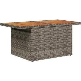 vidaXL Gartenlounge-Set 6-tlg. Grau
