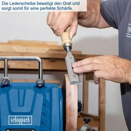 SCHEPPACH Nass-Schleifsystem TIGER 5000S 150 W 120 U/min 200mm Korund-Schleifstein