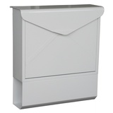 Primaster Briefkasten Xin weiß 42 x 38 x 13 cm