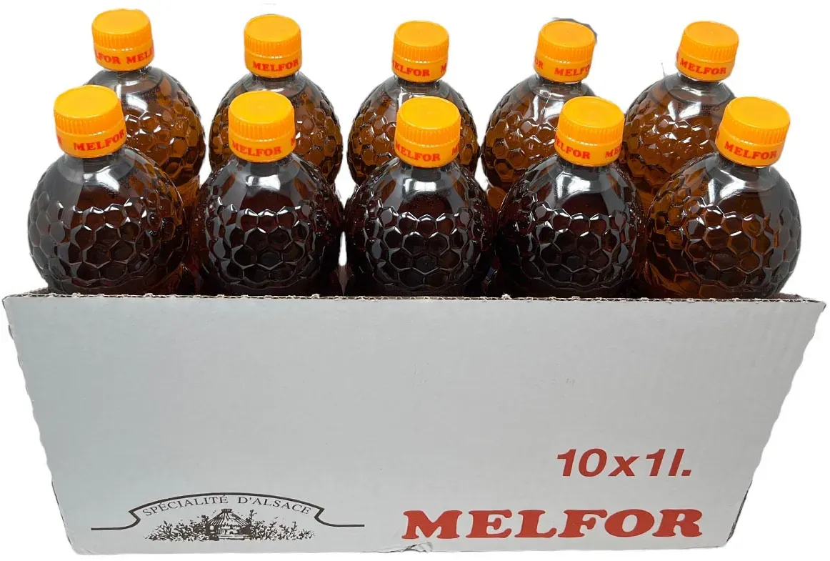 Melfor das Original Essig Würzmittel 10 x 1 Liter Flasche