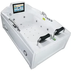 AcquaVapore Whirlpool Vollausstattung Pool Badewanne Wanne mit TV T18R 120x188cm