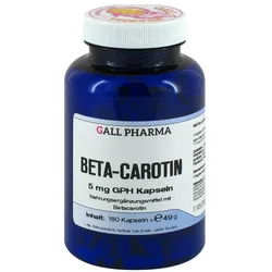 Beta Carotin 5 mg Kapseln