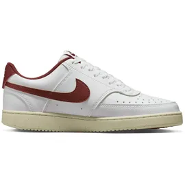 Nike Court Vision Low Next Nature Damen White/Muslin/Metallic Gold Star/Team Red 38,5