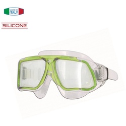 Salvas Schwimmbrille Tauch Maske Tonic Vision Schnorchel, Schwimm Brille Silikon Erwachsene gelb