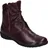 24, | Stiefelette für Damen, | rot - Rot - 37
