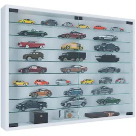 VCM Hängevitrine Mandosa 80 x 10 x 60 cm Weiß