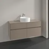 Villeroy & Boch Waschtischunterschrank 4 Auszüge 120 x 54,8 x 50 cm Taupe