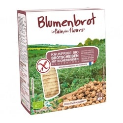 Blumenbrot Knusprige Bio Kichererbsen-Schnitten