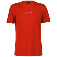 Scott - Typo S/S - T-Shirt Gr L rot