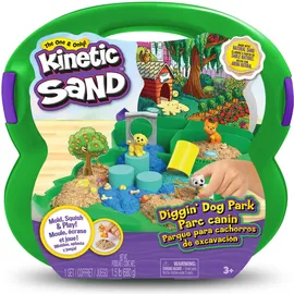Spin Master Kinetic Sand Diggin Dog Park Modelliersand 1,5 lbs