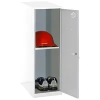 Simonrack Spind SIMONLOCKER DISM weiß, grau 8425437116865, 1 Schließfach