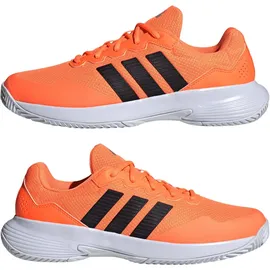 adidas Gamecourt 2 Tennisschuhe Herren KJ4365 - Lucid orange/core black/silver met., 41 1/3