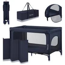 lionelo JASMIN EASY FOLD Reisebett, Blue Navy