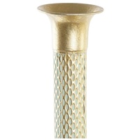 DKD Home Decor vase, Metall, Dorado, Estándar