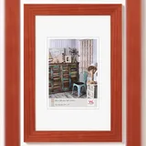 WALTHER+ DESIGN Grado Holzrahmen orange 15x20 cm 2er Set