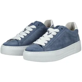 Gabor Comfort Sneaker Low Blau Damen 41