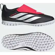 adidas Predator Club Velcro Fold-Over Tongue Turf Football Kids Core Black/FTWR White/Lucid red 30
