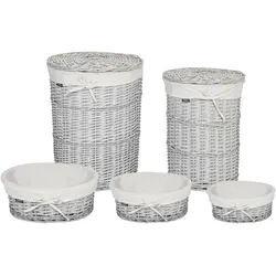 Accessoires VAKARI Holz Weiß