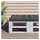 vidaXL Palettenkissen 50 x 50 x 12 cm schwarz 1 St.