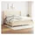 vidaXL Boxspringbett 200 x 200 cm Creme