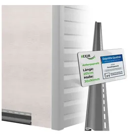 HEXIM Verkleidungspaneel HEXIM grau 2 St. 200 x 10 x 2 cm