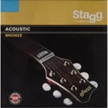Stagg AC-1254-BR 6-String Acoustic Gitarrensaiten-Set