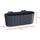 Spetebo Balkon Blumenkasten 39 x 13 x 13 cm Schwarz