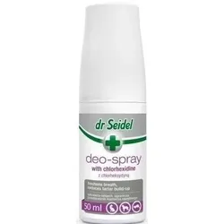 Dr. Seidel Deo-Spray 50 ml - ein Präparat, das den Atem erfrischt und den Mund von Haustieren pflegt