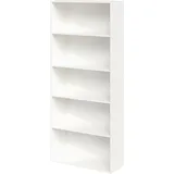 FMD Bücherregal Bitz 71,2 x 28 x 168,7 cm Weiß