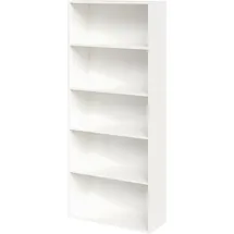 FMD Bücherregal Bitz 71,2 x 28 x 168,7 cm Weiß