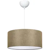 lux.pro Sutton 1-flg. Ø38 cm rund/beige