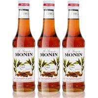 3x Monin Zimt Sirup, 250 ml Flasche