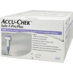 Accu Check Safe-T-Pro plus Lanzetten