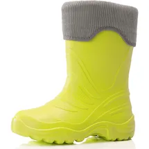 Ladeheid Kinder Mädchen Jungen federleichte Eva Thermo Gummistiefel gefüttert LA-861 (grün509/grey, 28/29 Eu)