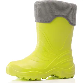 Ladeheid Kinder Mädchen Jungen federleichte Eva Thermo Gummistiefel gefüttert LA-861 (grün509/grey, 28/29 Eu)