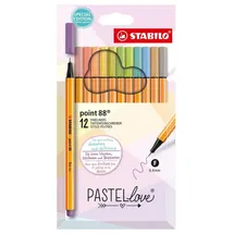 Stabilo Fineliner point 88 Pastellove