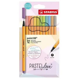 Stabilo Fineliner point 88 Pastellove
