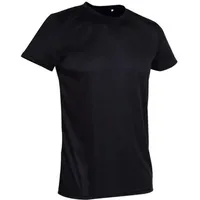 Stedman Active Sports-T For Men Schwarz Polyester Small Herren